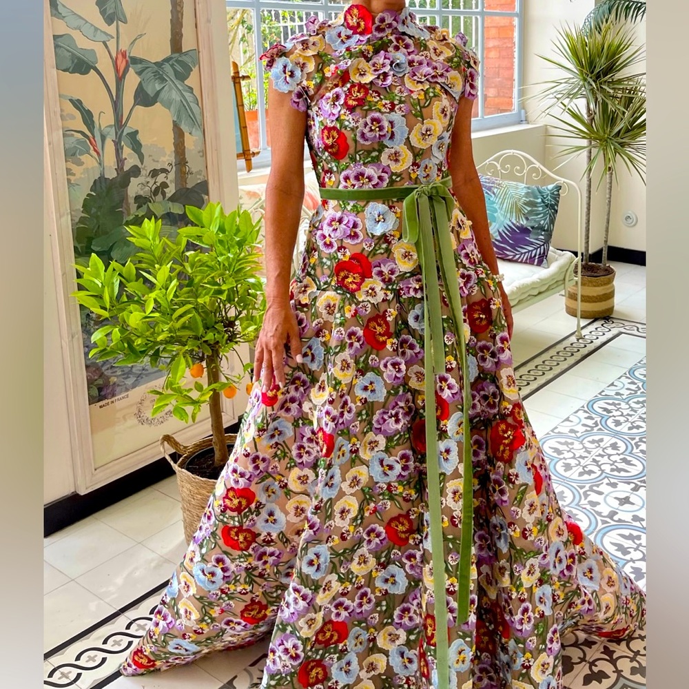 Custom couture designer gown